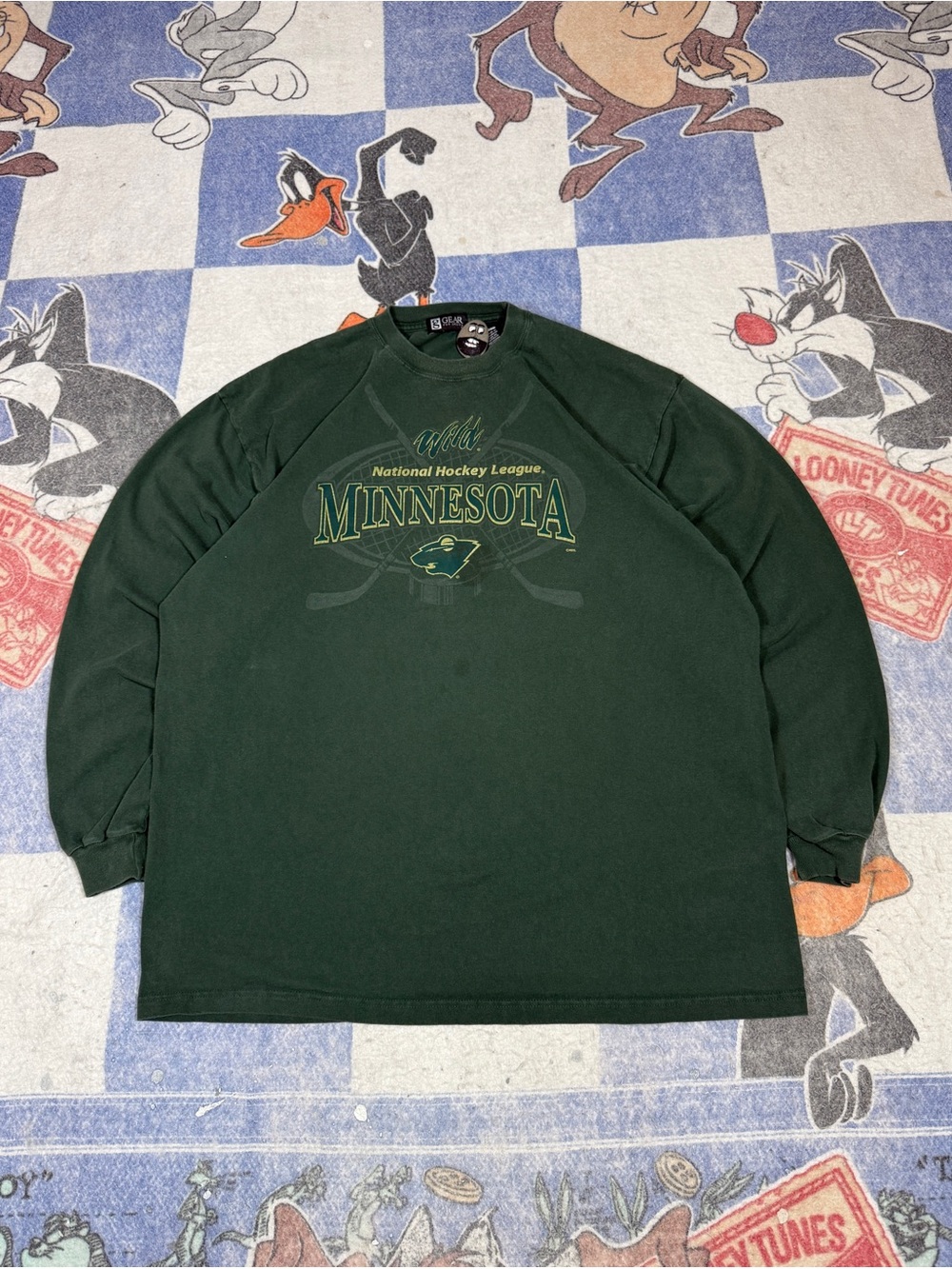Vintage Minnesota Wild long sleeve tee